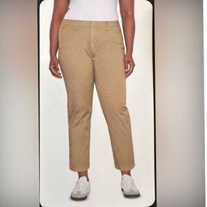 GAP Women's 14 Slim Ankle Pant Khaki Business Casual Office Vacation NEW